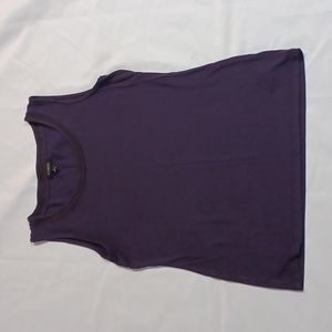 36. Talbots Dark Purple Blouse Sleeveless Size Small